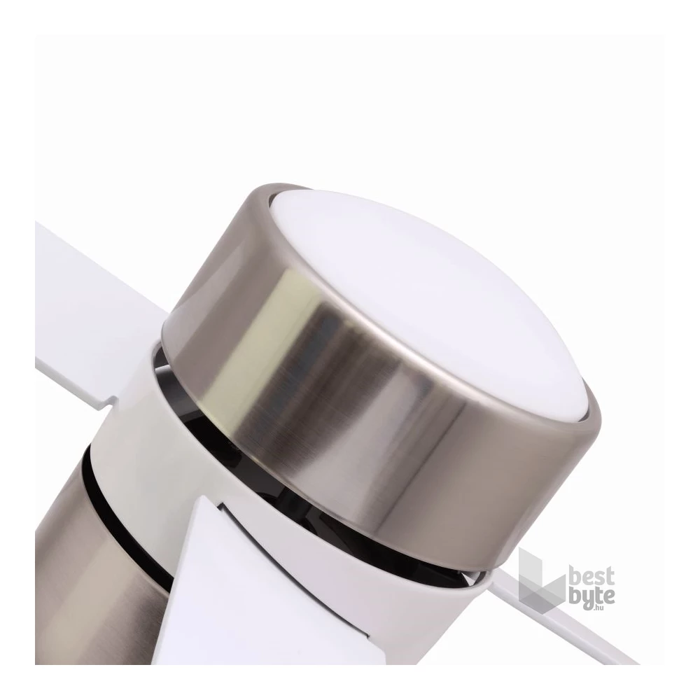 TOO FANC-120-333-W fali kapcsolós mennyezeti ventilátor LED világítással, 120 cm