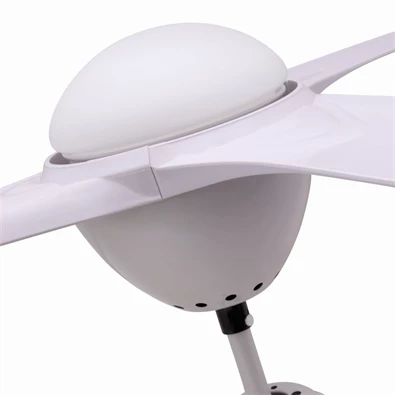 TOO FANC-130-335-W-RC távirányítós mennyezeti ventilátor LED világítással, 130cm (Újszerű)