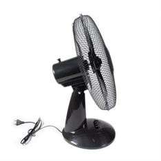 TOO FAND-40-201-B ICEBERG fekete asztali ventilátor 40cm