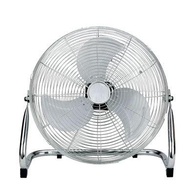 TOO FANF-35-302-M ezüst padló ventilátor, fém 35 cm