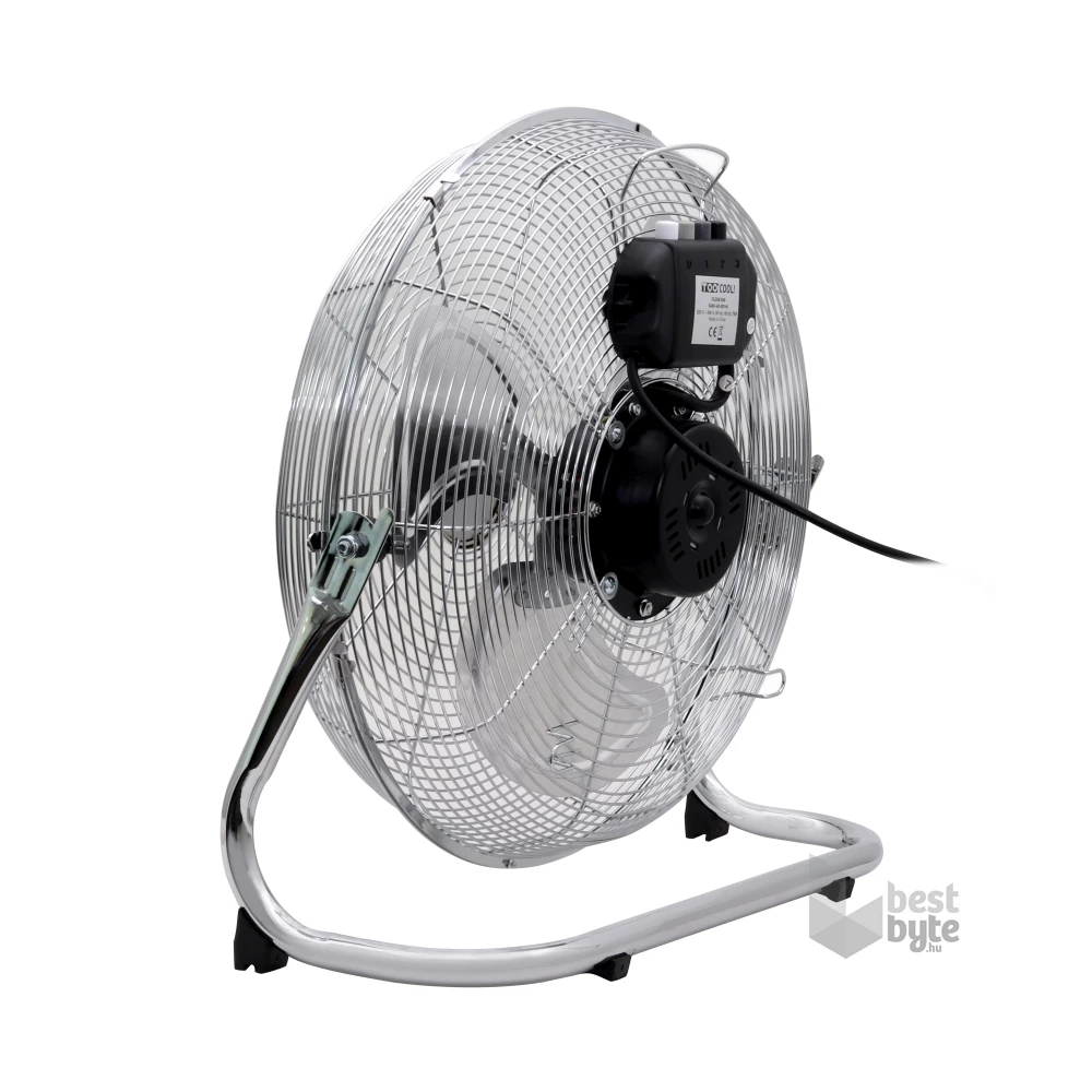 TOO FANF-40-301-M ezüst, 40 cm, sebességfokozat száma:3, 75 W, padló ventilátor