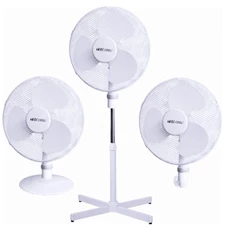 TOO 3in1 multifunkciós ventilátor, 40 cm, 40 W - fehér