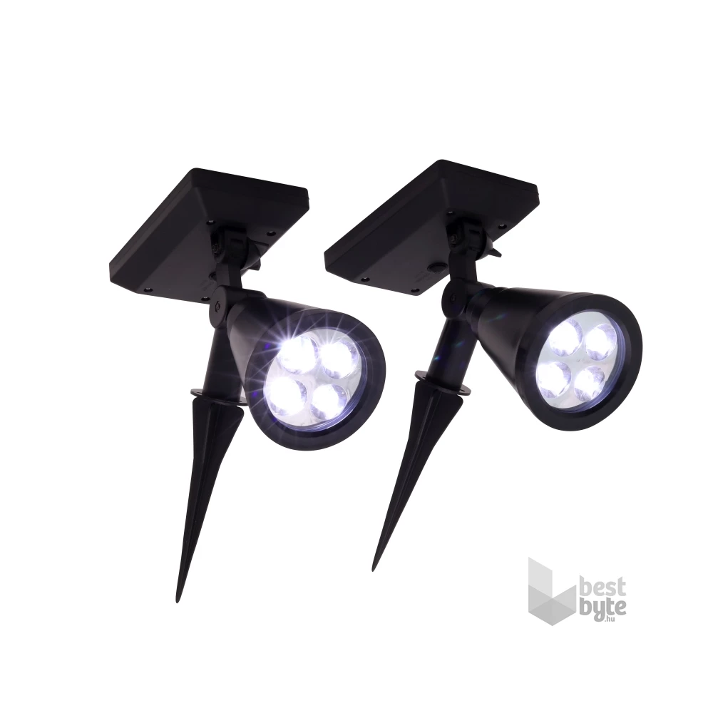 TOO GS-SL003B-4LED 2db kültéri szolár LED lámpa