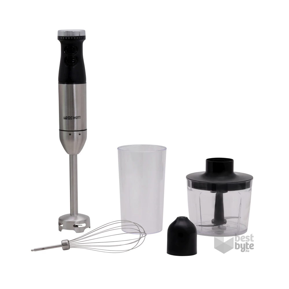 TOO HB-600-501 3in1 fekete-inox botmixer