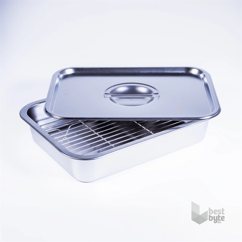 TOO KT-309 Tepsi 36x27x 7 cm, fedő és sütőrács nélkül