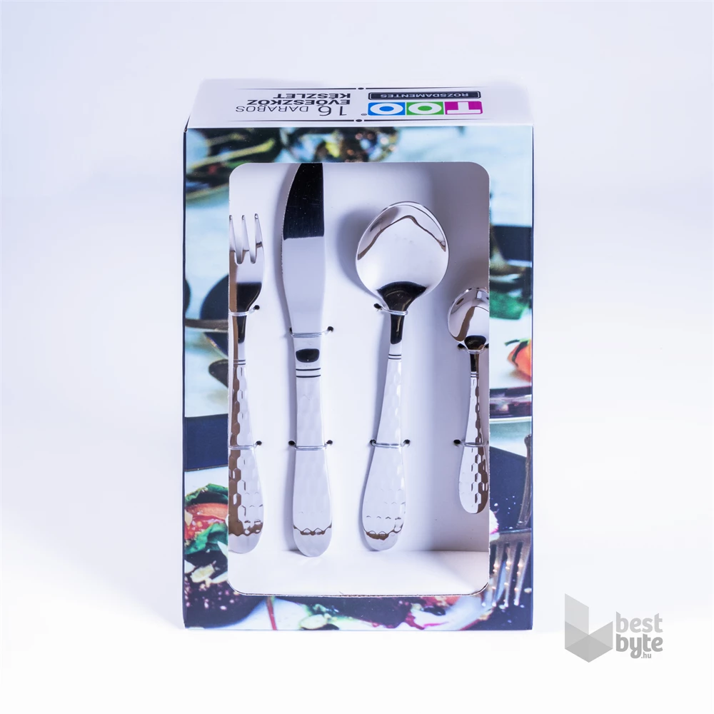 TOO KT-479 S Honey Silver 16 db-os ezüst evőeszköz készlet