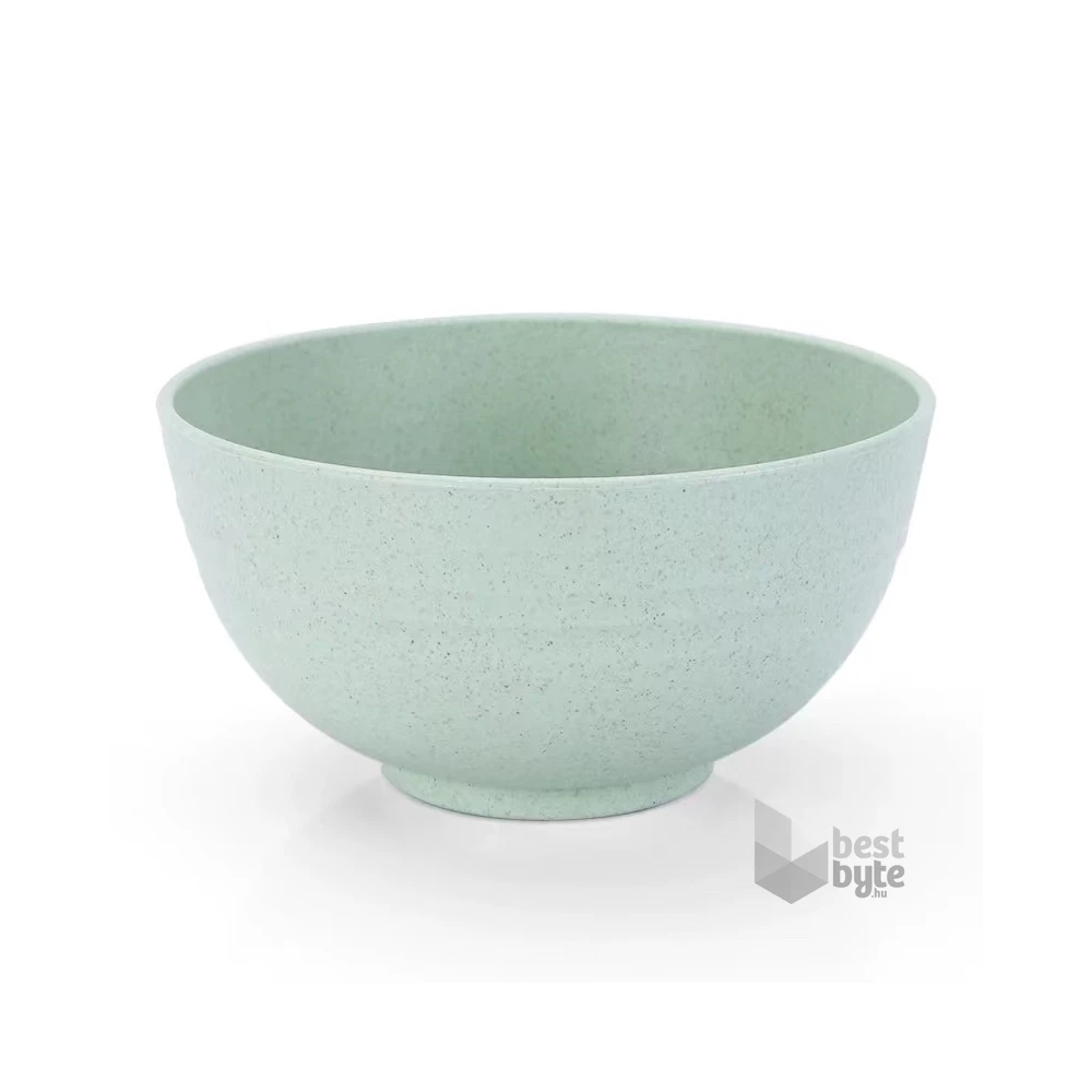 TOO KT-103 5 db-os vegyes színekben búzaszalma műanyag tál szett, 12×6.5 cm