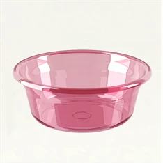 TOO KT-138-P rózsaszín kerek műanyag lavór 32x12cm