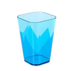 TOO KT-148-BL 600ml-es duplafalú, négyszögletes műanyag pohár (Használt - A) TOO KT-148-BL 600ml-es duplafalú, négyszögletes műanyag pohár (Használt - A)