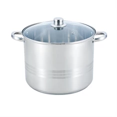 TOO KT-213 11 L-es fazék/lábas fedővel, 26cm-es konyhai rozsdamentes edény