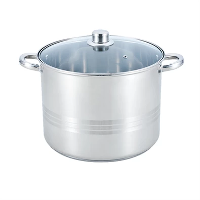 TOO KT-213 11 L-es fazék/lábas fedővel, 26cm-es konyhai rozsdamentes edény