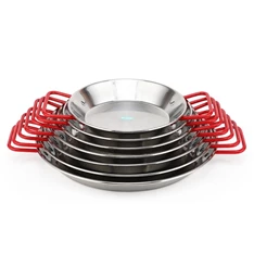 TOO KT-313 Paella serpenyő szilikon fogóval 28 cm