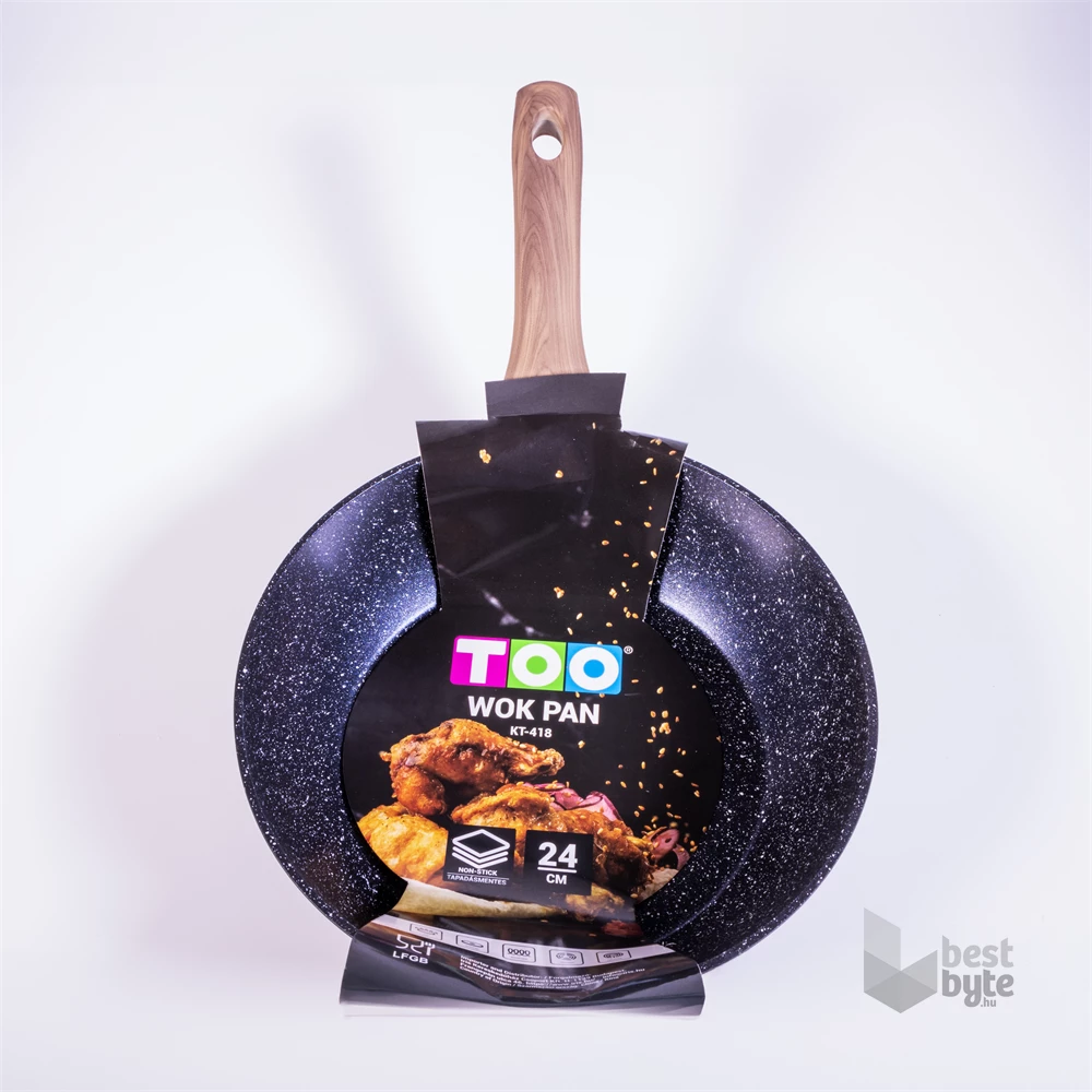 TOO KT-418 24 cm-es wok serpenyő