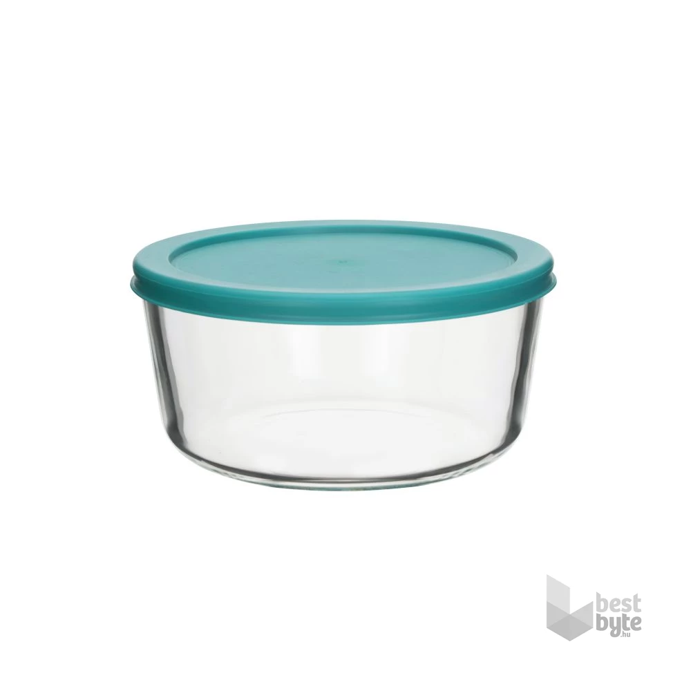 TOO KT-92 üveg 944 ml-es hőálló kerek ételtároló műanyag tetővel