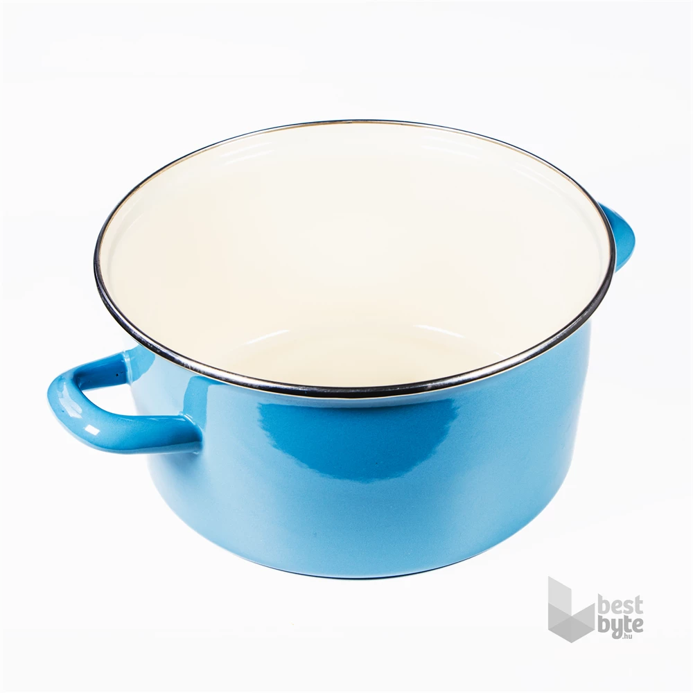 TOO LINE BLUE 2,9 literes, 20cm átmérő, 10cm magasságú lábas (fazék) üveg fedővel