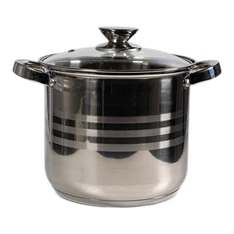 TOO LP-7171-5L prémium rozsdamentes edény  5,6 liter fazék/lábas+fedő 20 x 18cm