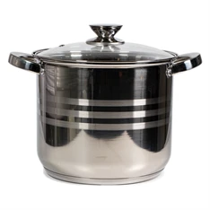 TOO LP-7171-7L prémium rozsdamentes edény  7,2 liter fazék/lábas+fedő 22 x 22cm