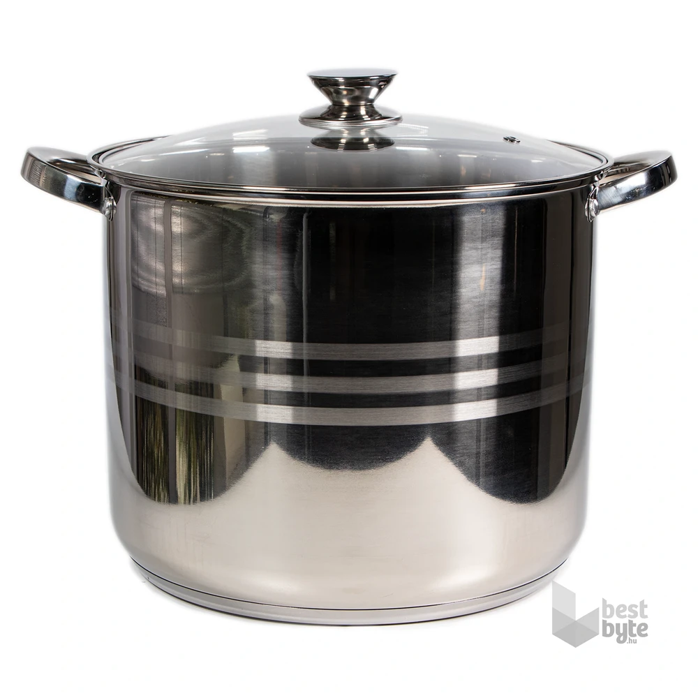 TOO LP-7173-17,5L prémium rozsdamentes edény 17,5 liter fazék/lábas+fedő 30 x 25cm