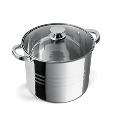 TOO LP-7173 prémium rozsdamentes 6 darabos edénykészlet, 9 liter+11,1 liter+17,5 liter fazék/lábas+fedők