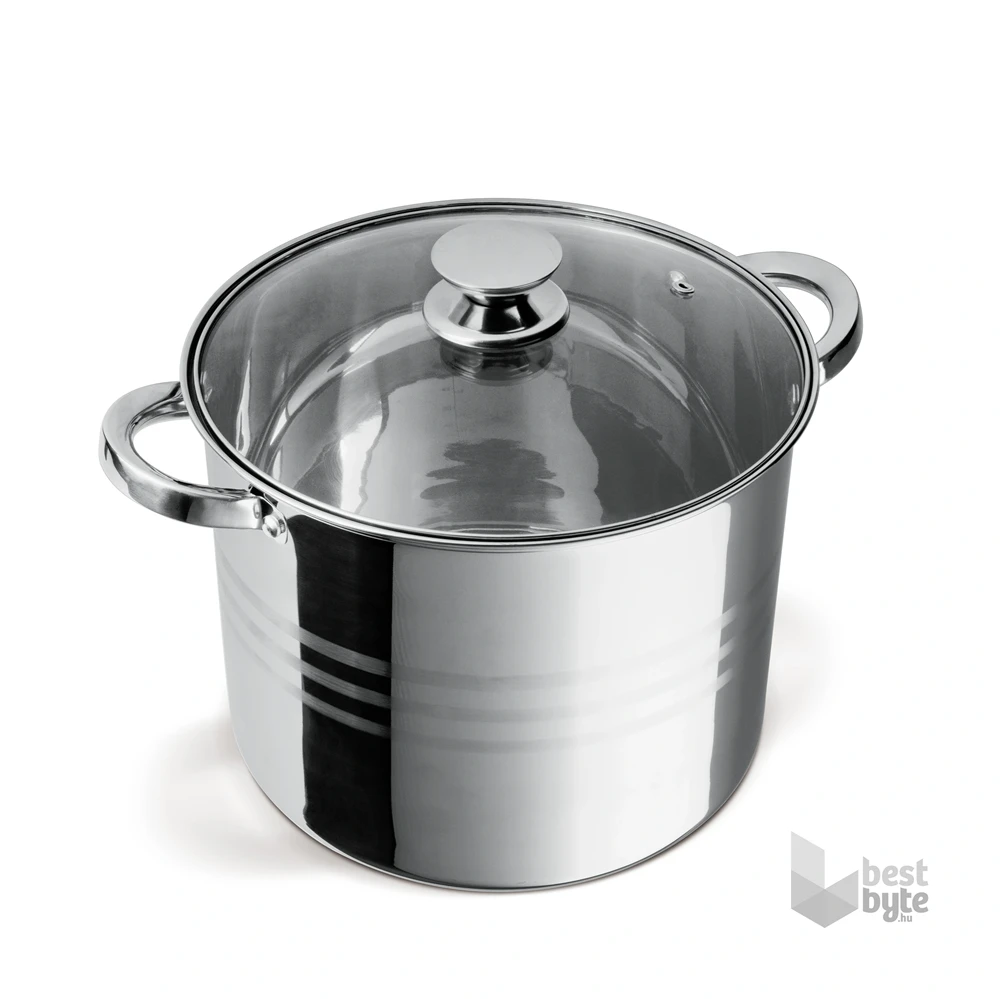 TOO LP-7173 prémium rozsdamentes 6 darabos edénykészlet, 9 liter+11,1 liter+17,5 liter fazék/lábas+fedők