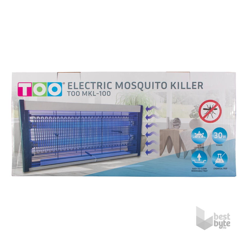 TOO MKL-100 elektromos rovarcsapda 30W, 230V