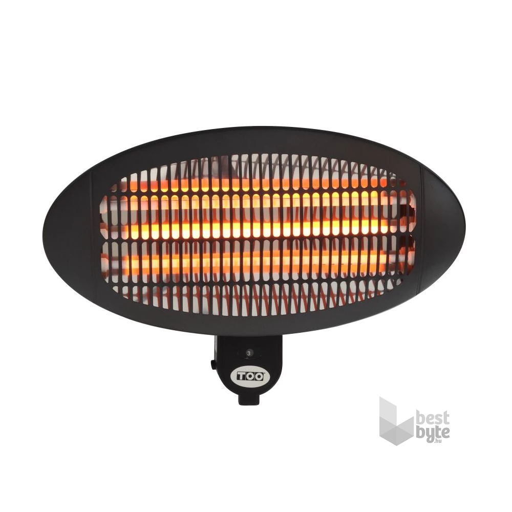 TOO QH-565 2000W fürdőszobai, kültéri fali kvarc hősugárzó