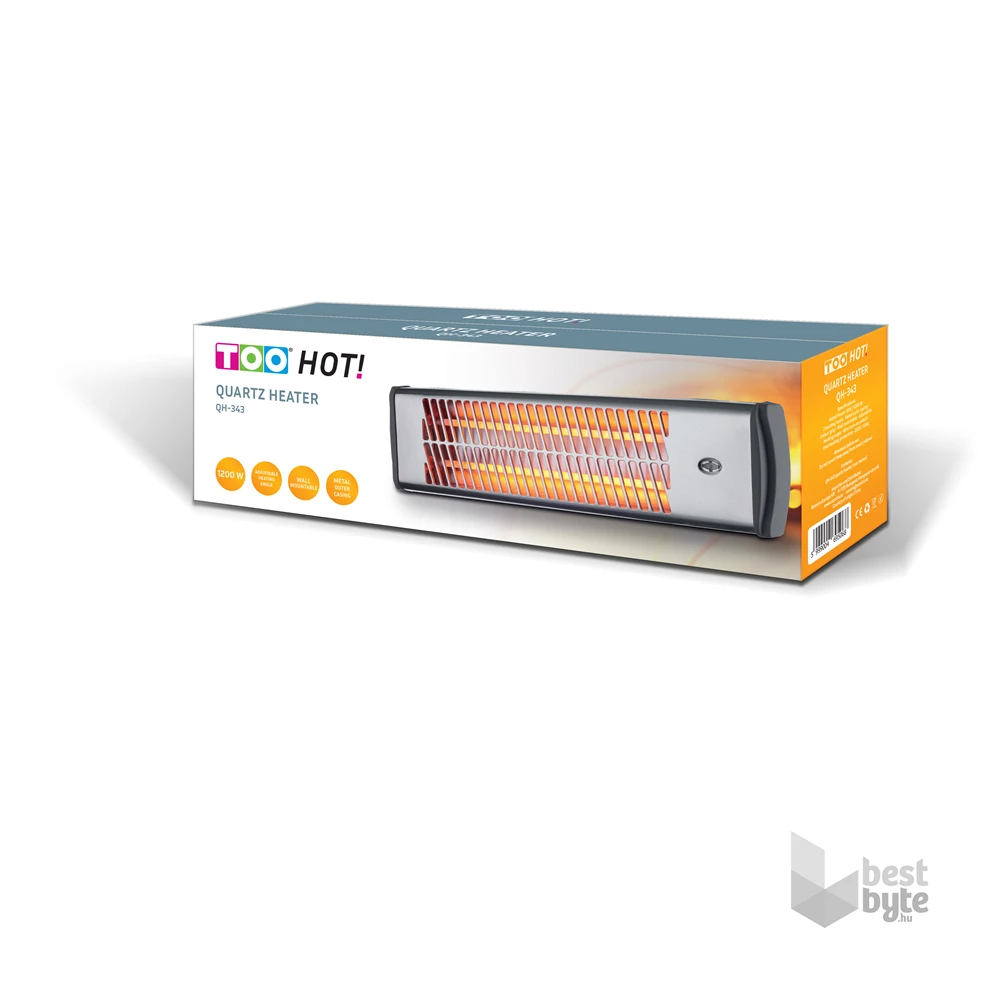 TOO QH-343 1200W fali kvarc hősugárzó