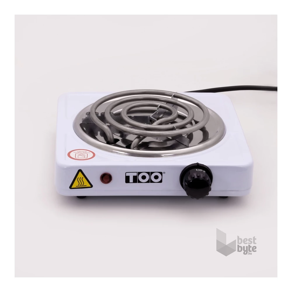 TOO SHP-096W-1000W fehér elektromos főzőlap