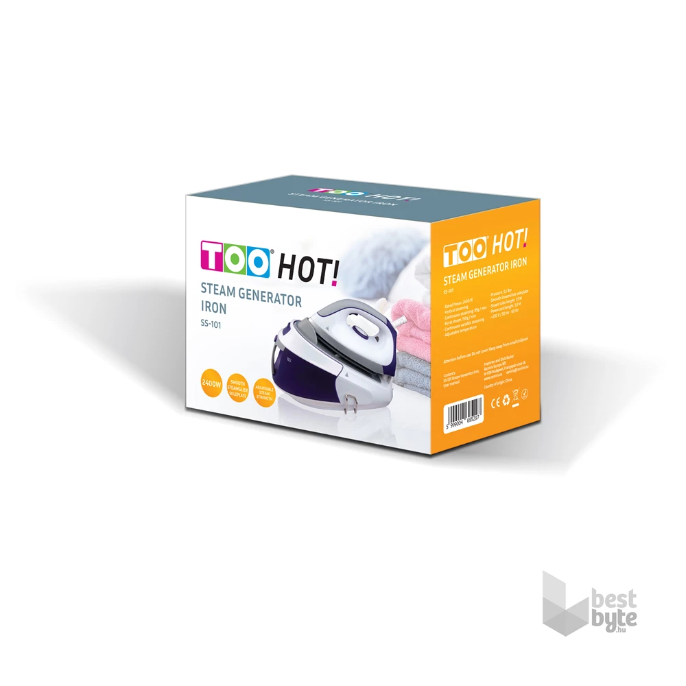 TOO SS-101 lila-fehér gőzállomás