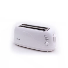 TOO TO-4SL103W-1300W fehér 4 hosszú szeletes kenyérpirító