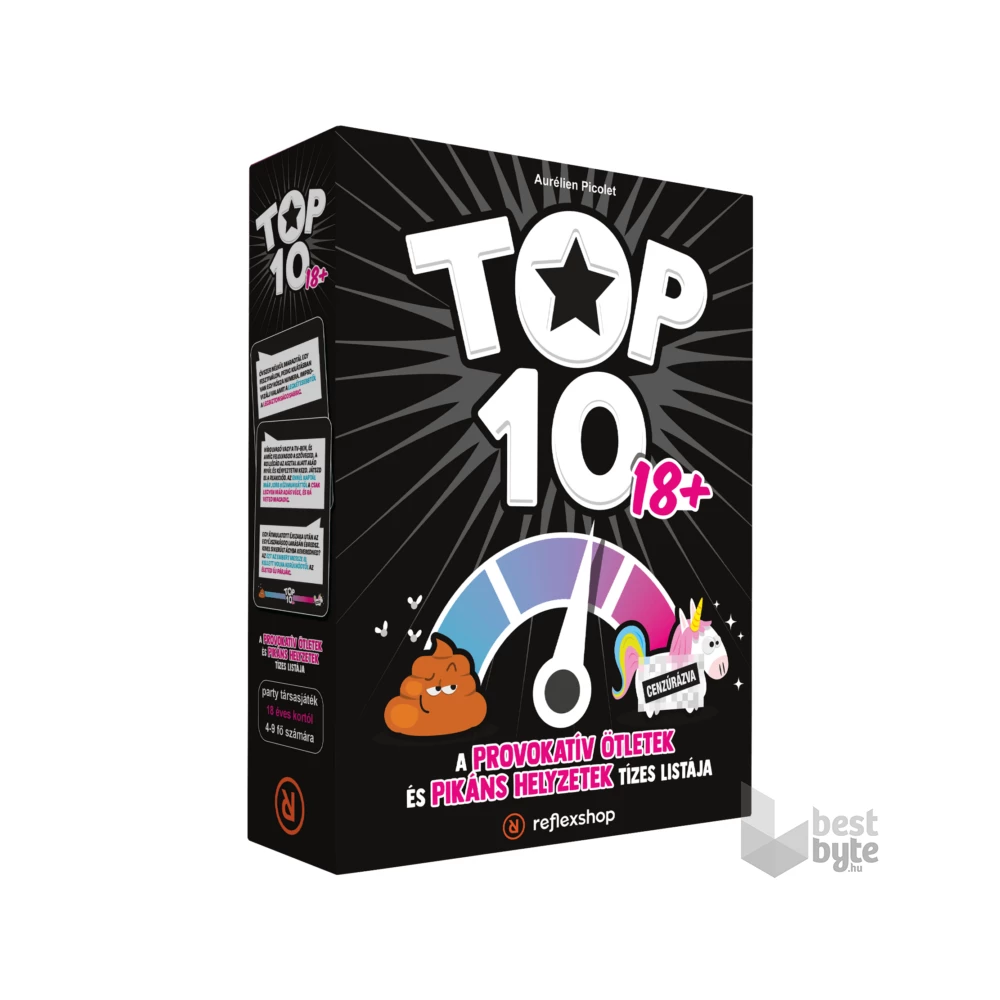 TOP10 (18+) társasjáték