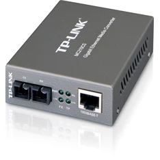 TP-LINK MC210CS RJ45 GbE <-> SC single mode média konverter