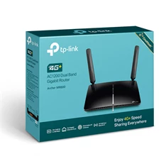 TP-Link Archer MR600 AC1200 Dual-Band Vezeték nélküli 4G + Cat6 Router