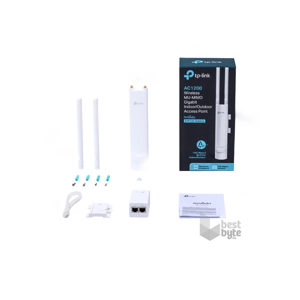 TP-Link EAP225-Outdoor AC1200 Dual-Band Vezeték nélküli kültéri Access Point