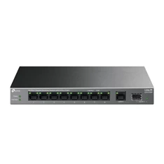 TP-Link LS1210GP 8xGbE PoE+ LAN 1xGbE LAN 1xGbE SFP port nem menedzselhető asztali PoE Switch TP-Link LS1210GP 8xGbE PoE+ LAN 1xGbE LAN 1xGbE SFP port nem menedzselhető asztali PoE Switch