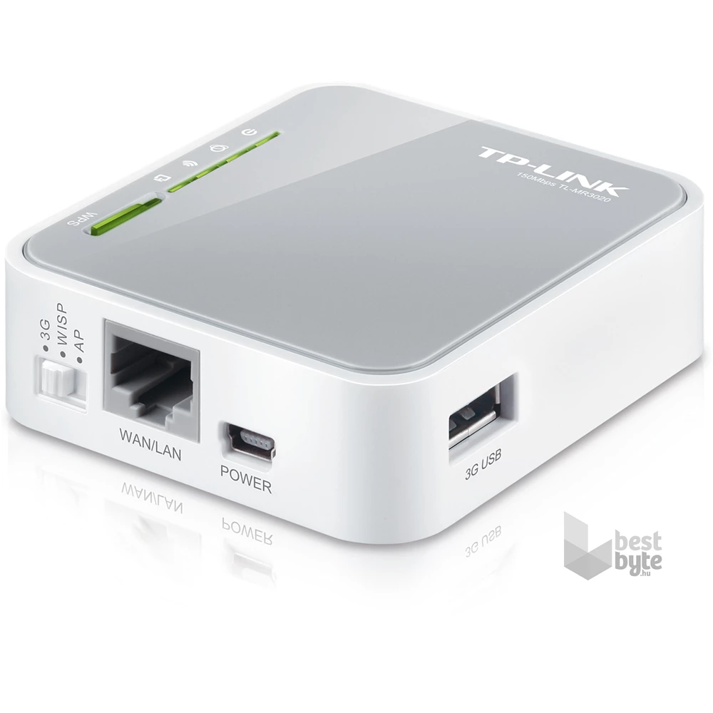 TP-Link TL-MR3020 Vezeték nélküli 150Mbps 3G/4G Router