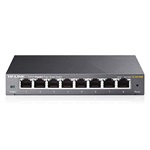 TP-Link TL-SG108E 8port 10/100/1000Mbps LAN menedzselhető asztali Switch