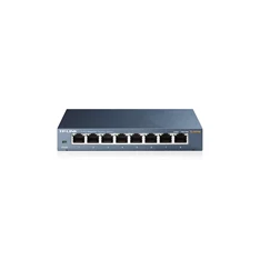 TP-Link TL-SG108 8port 10/100/1000Mbps LAN nem menedzselhető asztali Switch
