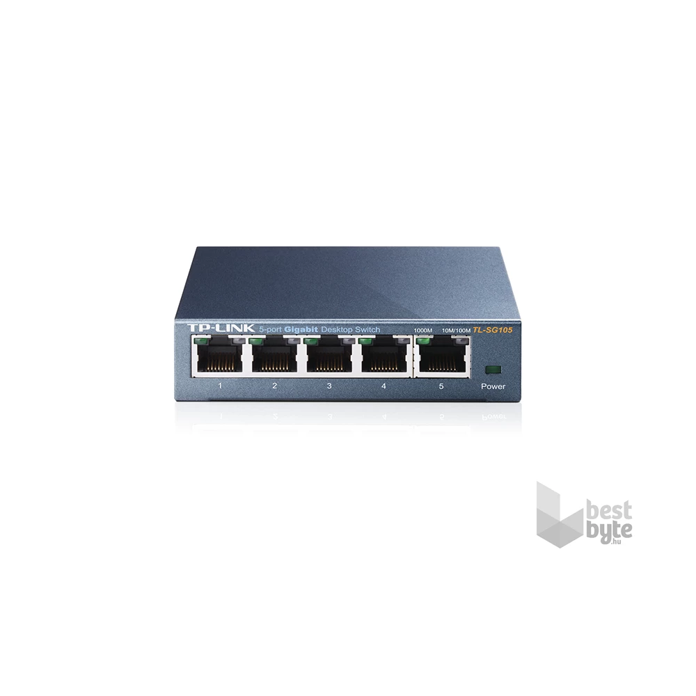 TP-Link TL-SG105 5port 10/100/1000Mbps LAN nem menedzselhető asztali Switch