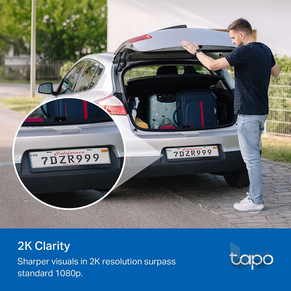 TP-Link Tapo C410 KIT 2K 3MP IP65 kültéri Napelemes biztonsági Wi-Fi kamera szett