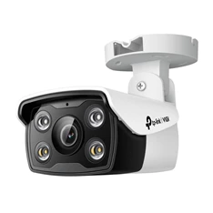 TP-Link VIGI C340 /4MP/6mm/kültéri/H265/IR30m/SD/Smart Detection/kétirányú hang/Full-Color IP csőkamera