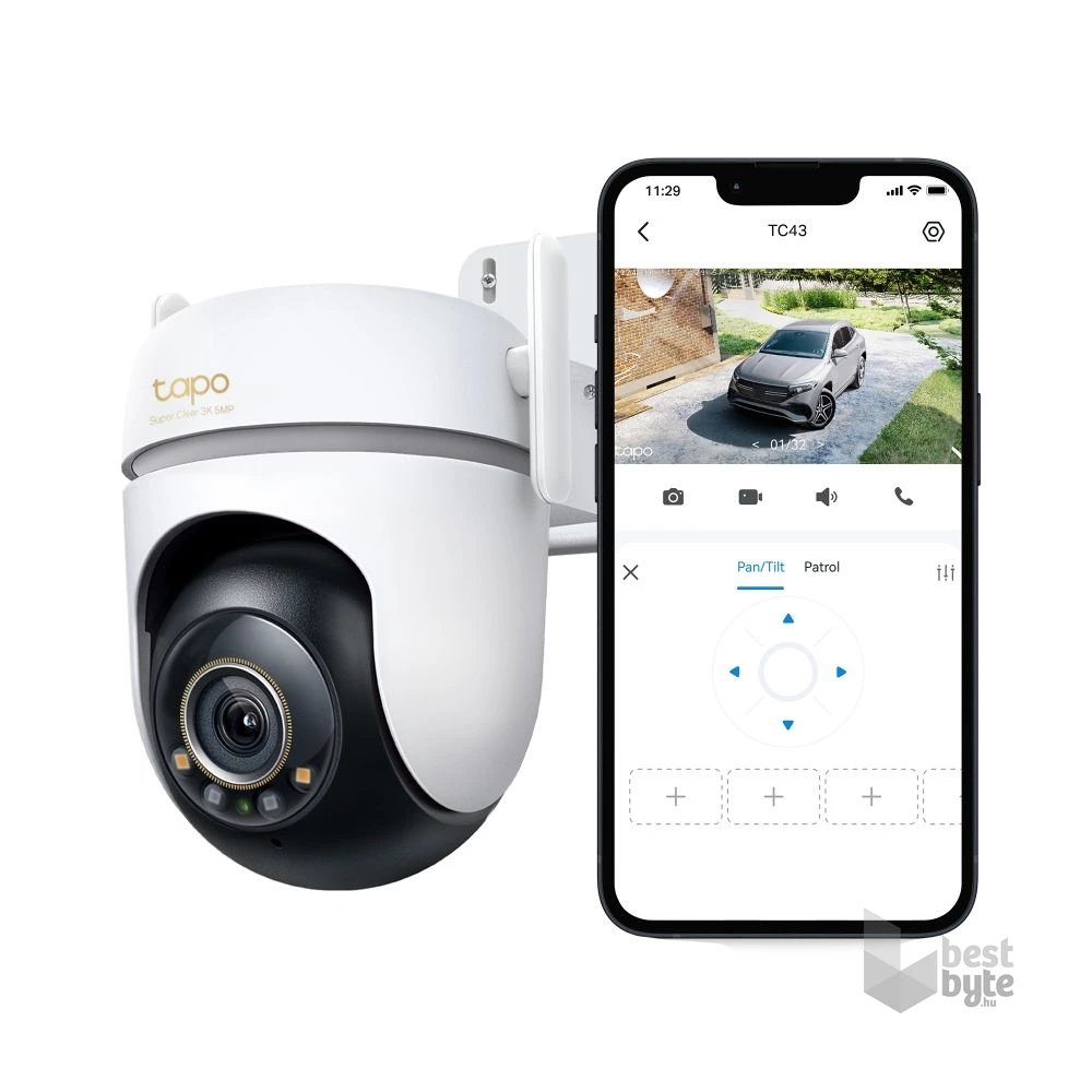 TP-LINK TC43 kültéri biztonsági Wi-Fi kamera - R