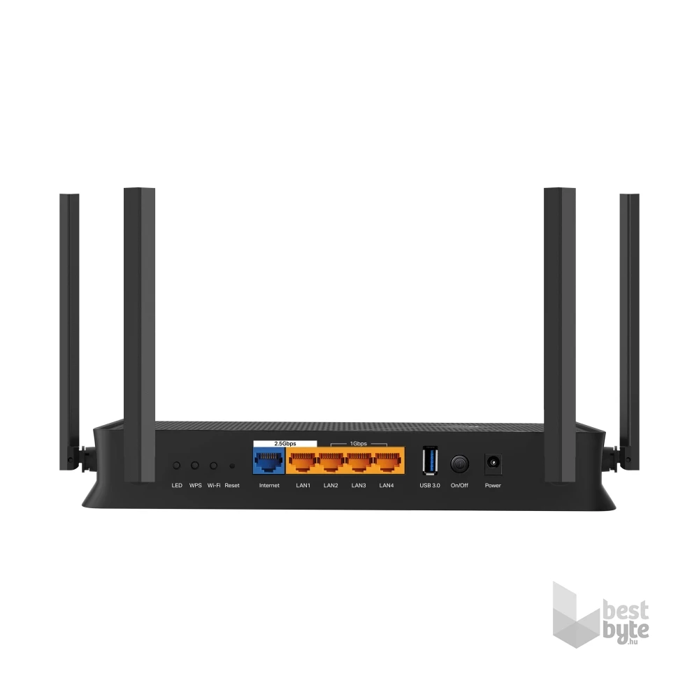 TP-Link Archer BE230 BE3600 fekete kétsávos Wi-Fi 7 router - R