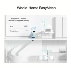 TP-Link Archer NX200 AX1800 5G fehér kétsávos vezeték nélküli Gigabit router