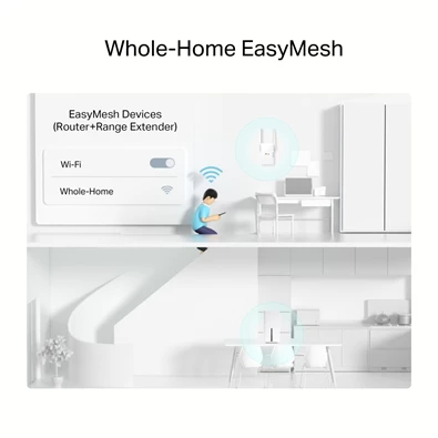 TP-Link Archer NX200 AX1800 5G fehér kétsávos vezeték nélküli Gigabit router