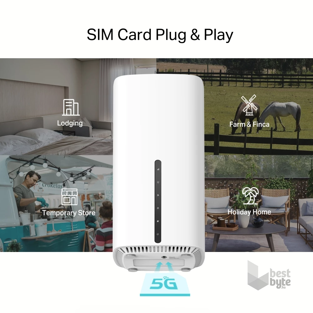 TP-Link Archer NX200 AX1800 5G fehér kétsávos vezeték nélküli Gigabit router