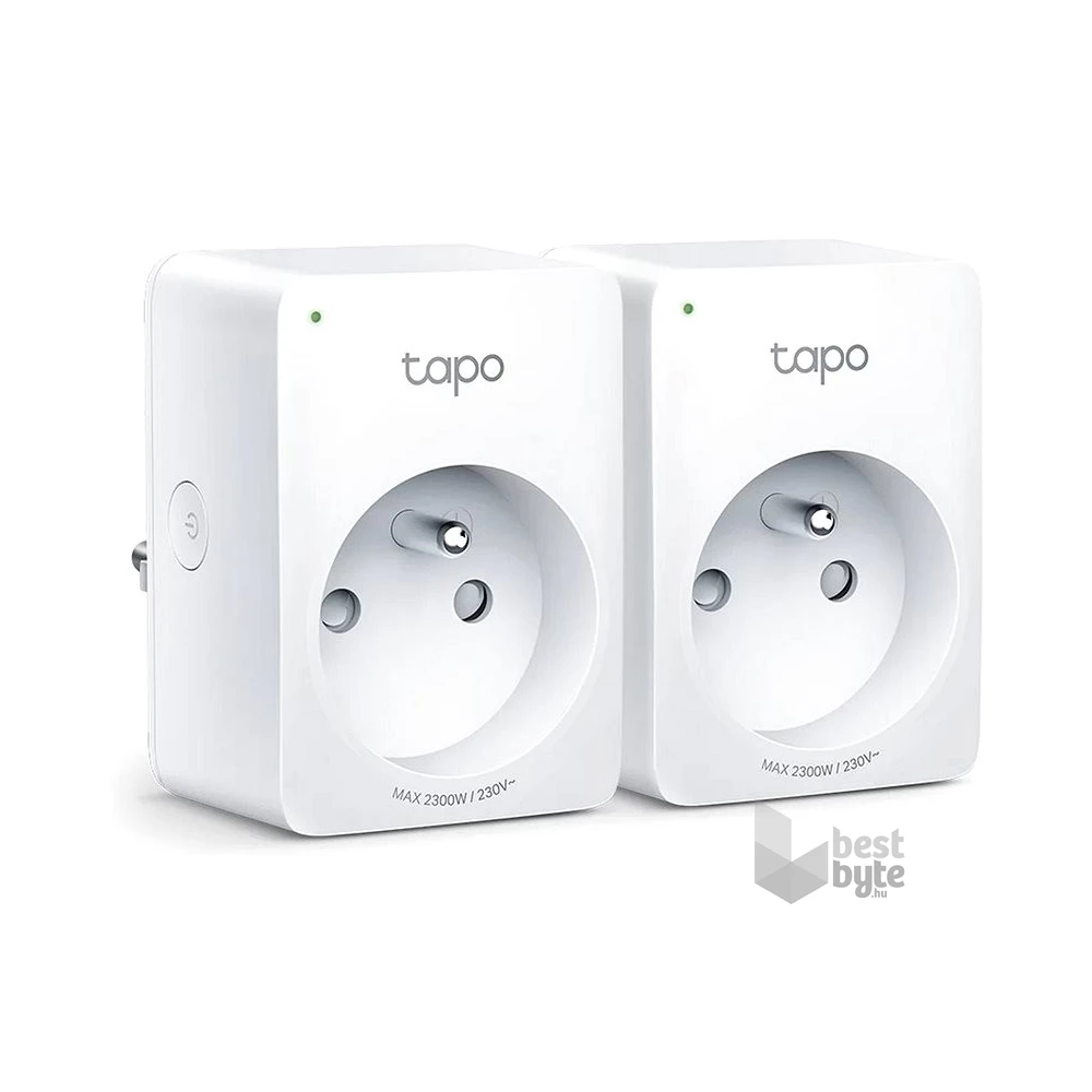 TP-Link P110 Smart Wi-Fi-s Fogyasztásmérős Konnektor(2db-os)