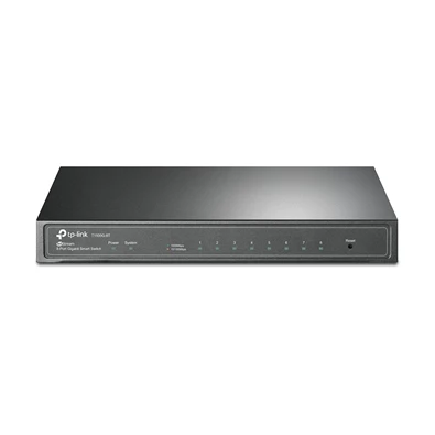 TP-Link T1500G-8T 8port GbE LAN Smart menedzselhető asztali Switch
