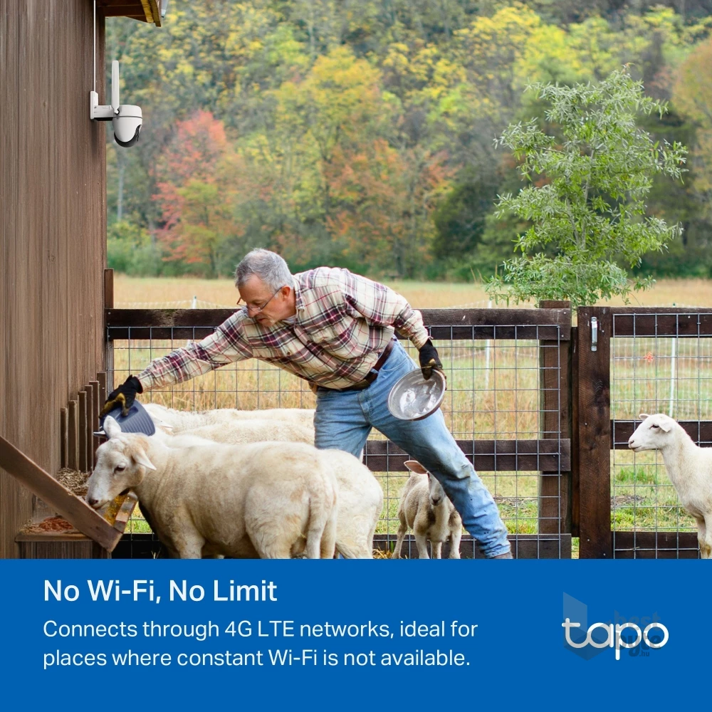 TP-Link TC40GW kültéri 4G LTE fehér biztonsági kamera - R