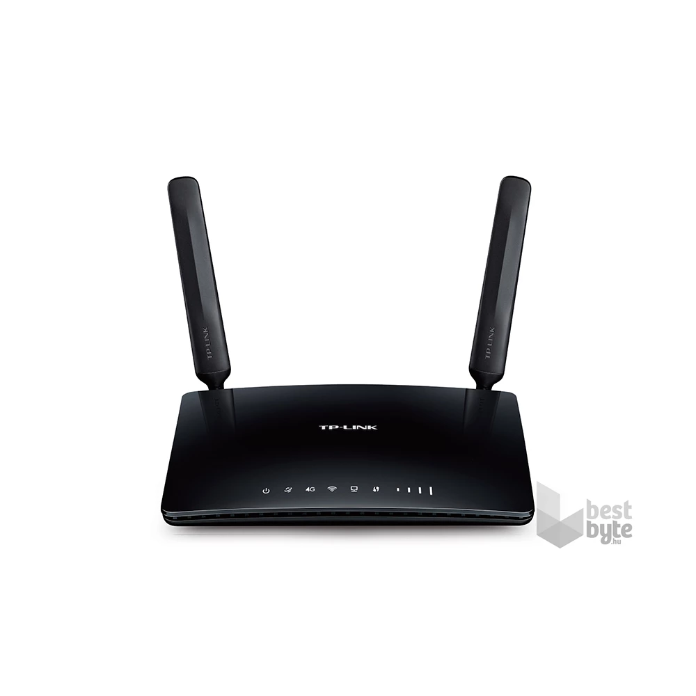 TP-Link TL-MR6400 4G LTE vezeték nélküli fekete router